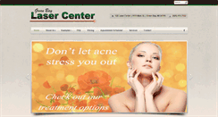 Desktop Screenshot of greenbaylasercenter.com